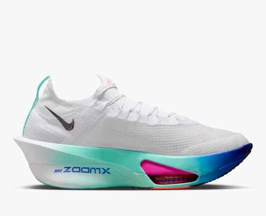 Nike Air Zoom Alphafly Next 3 White Hyper Turquoise Concord Black Running Sneakers