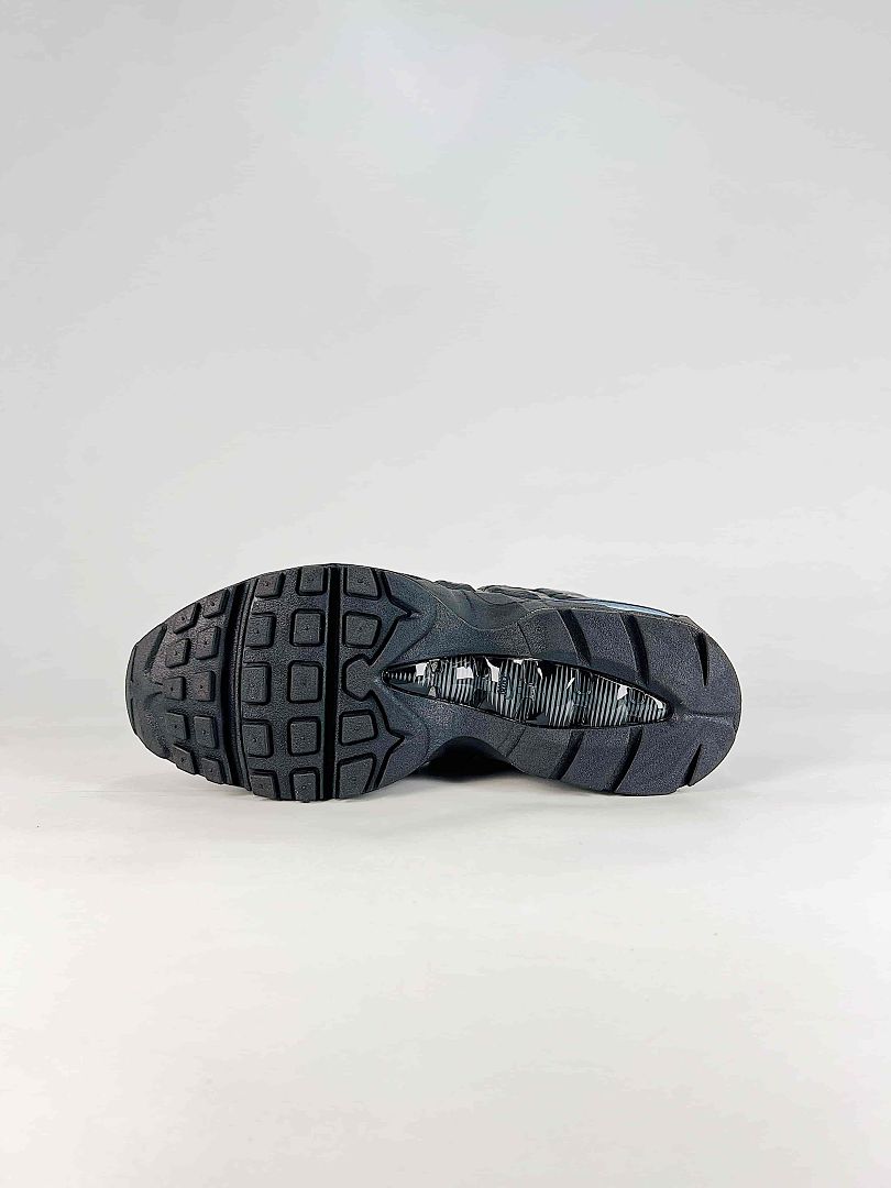 CDG x Nike Air Max 95 Triple Black Sneakers