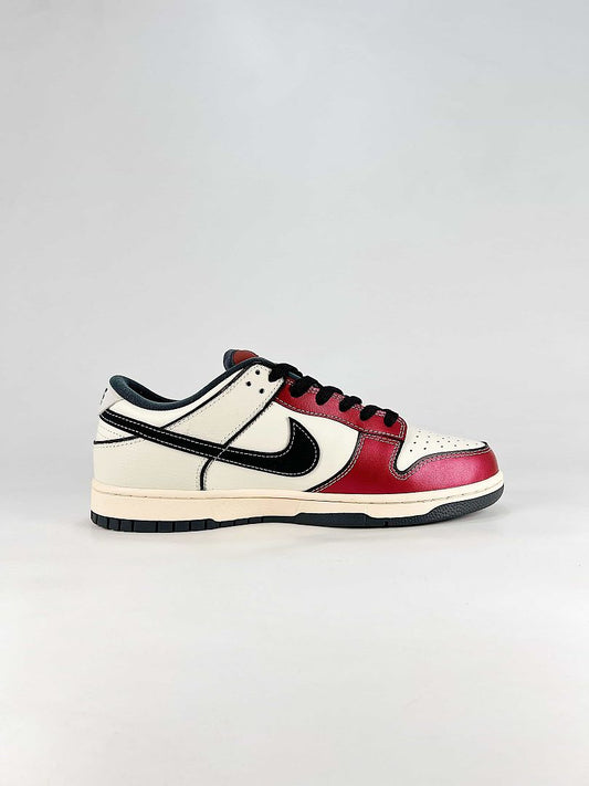 Crenshaw Skate Club x Nike SB Dunk Low White Red Black Graphic Skate Sneakers