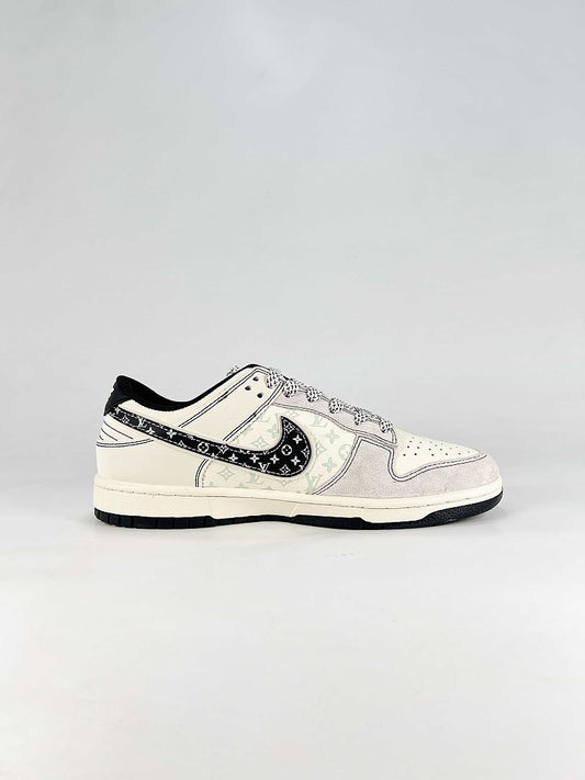 Nike x Louis Vuitton SB Dunk Low White Monogram Sneakers