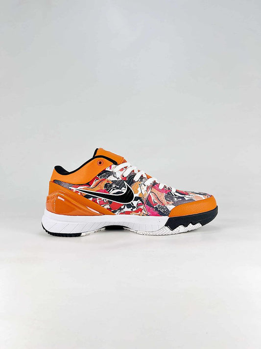 Nike Kobe 4 Protro IH0587-002 Orange Black White Basketball Sneakers