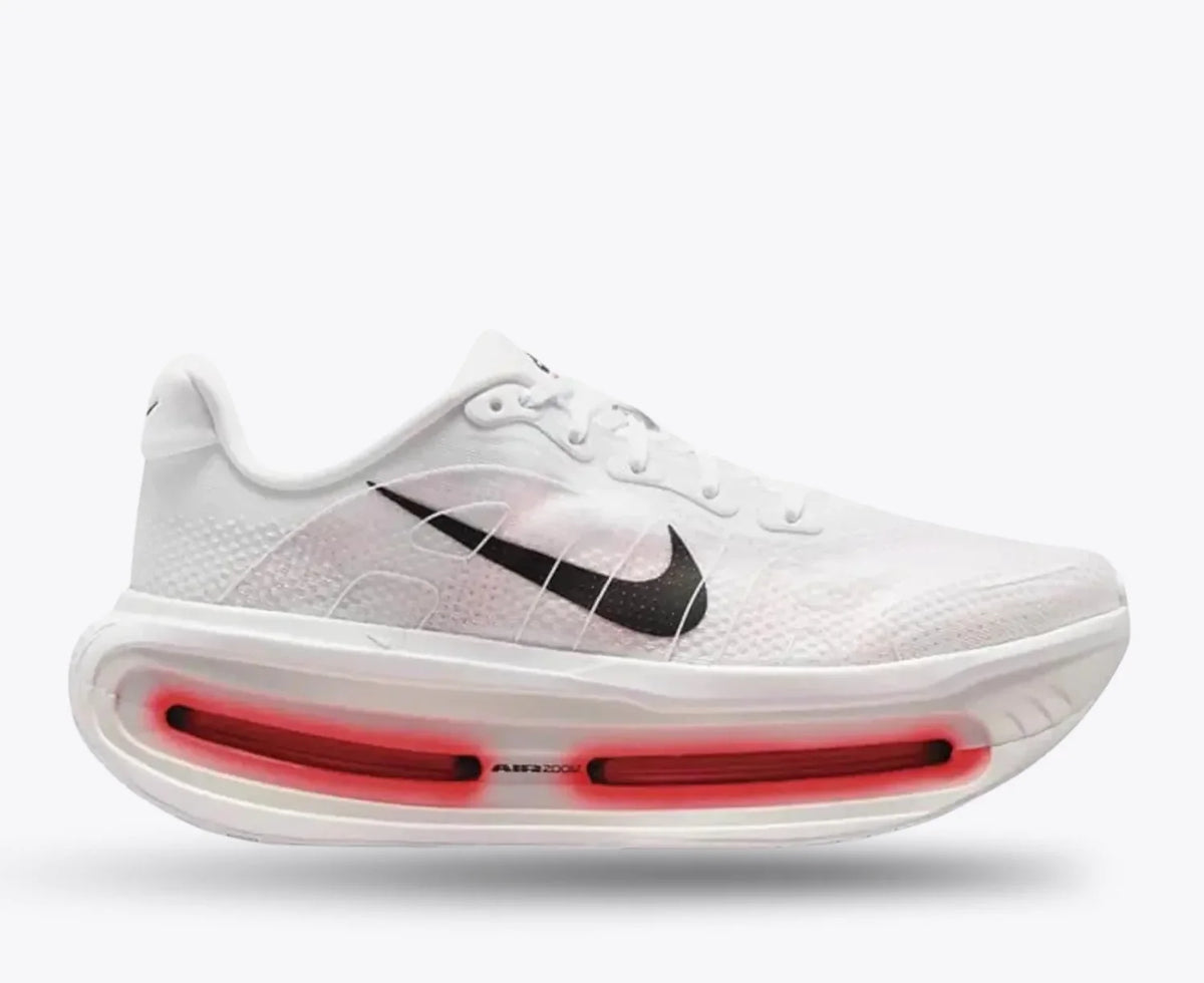 Nike Vomero Premium White Bright Crimson Running Shoes