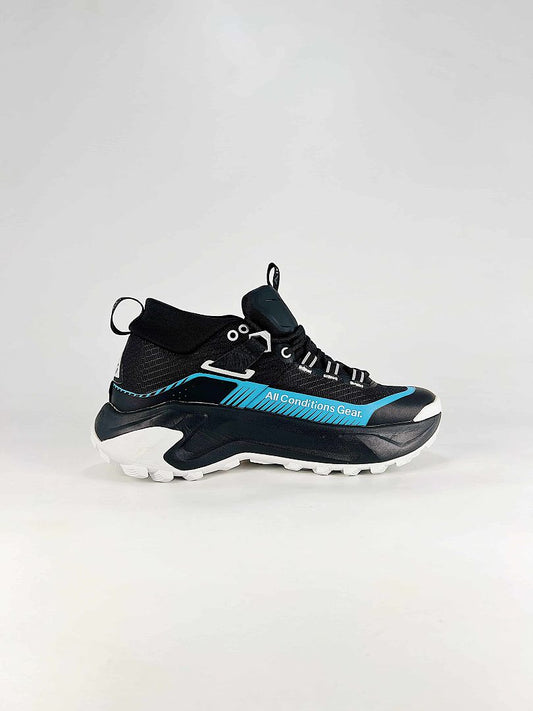 Nike ACG Mountain Fly GTX SE Black Blue White Vibram Trail Sneakers