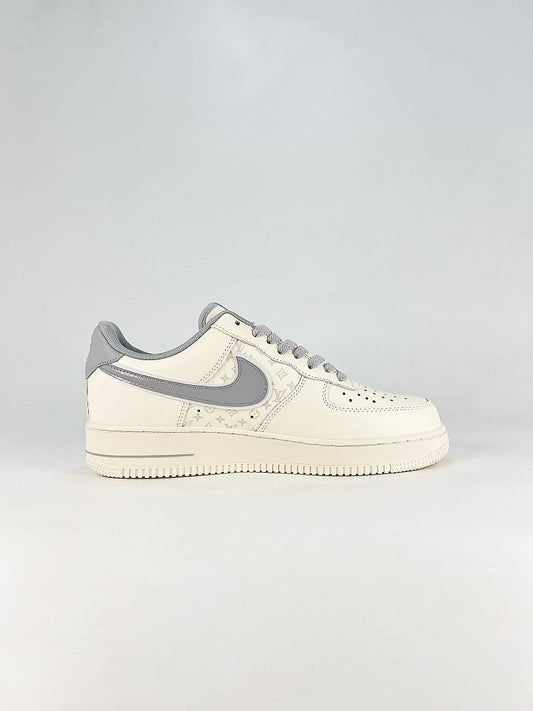 Louis Vuitton x Nike Air Force 1 Low White Grey Air Sneakers