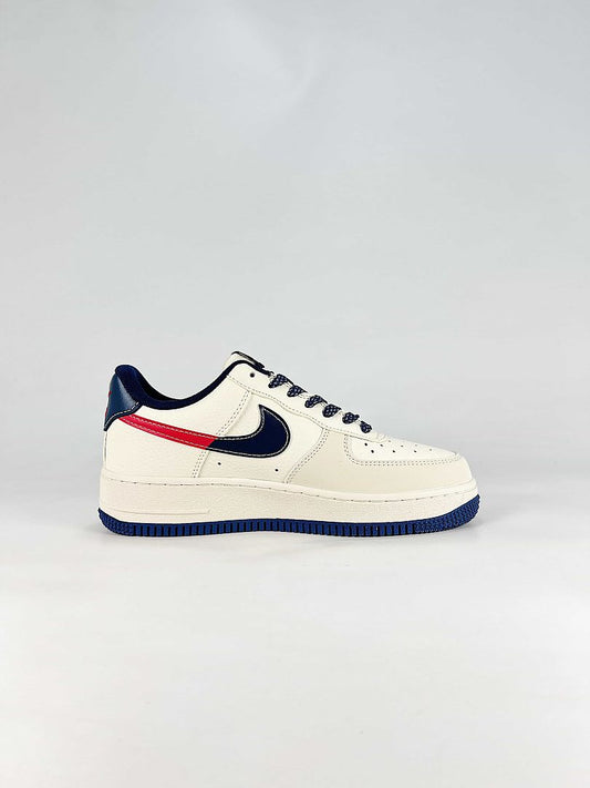 Gucci x Nike Air Force 1 Low White Navy Red GG Air Sneakers