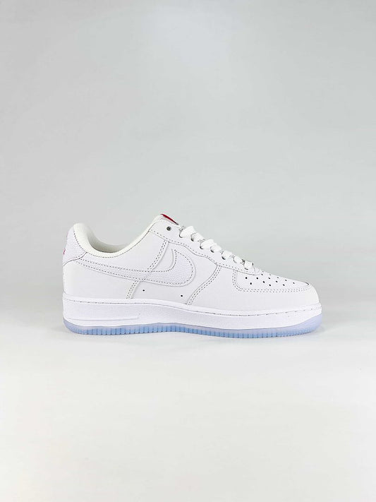 Nike Air Force 1 '07 Low IV4453-100 White Pink Blue Sneakers