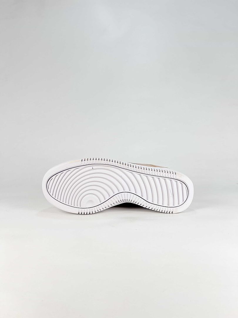 Nike Court Vision Alta Peach Sail Platform Sneakers