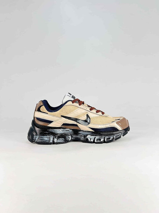 Nike Initiator 394055-102 Beige Brown Navy Black Retro Low Top Sneakers