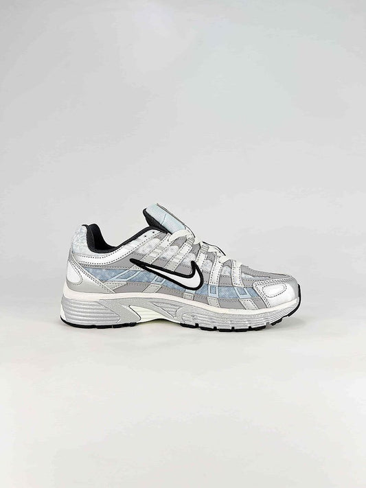 Nike P6000 IH4465095 White Black Light Blue Retro Running Inspired Lifestyle Sneakers