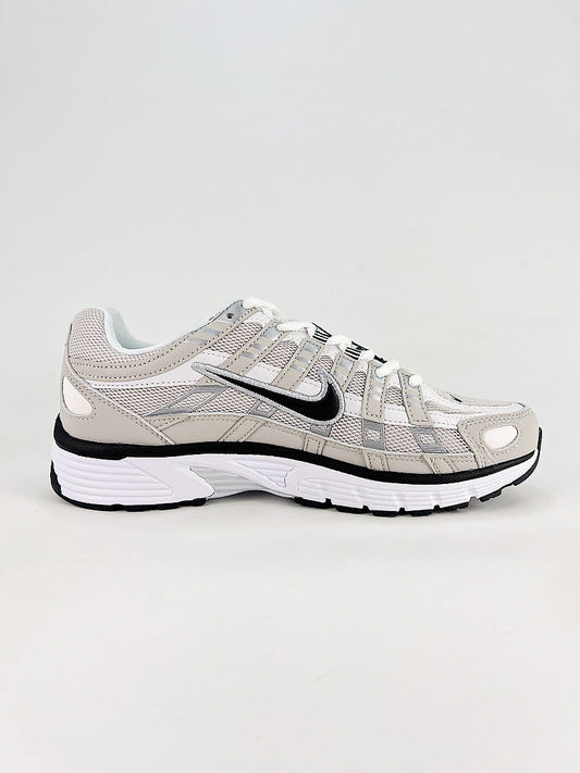Nike P6000 IQ7600012 White Grey Black Retro Running Inspired Lifestyle Sneakers