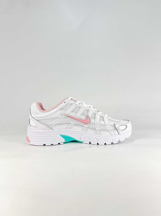 Nike P6000 IR1215104 White Pink Turquoise Retro Running Inspired Lifestyle Sneakers