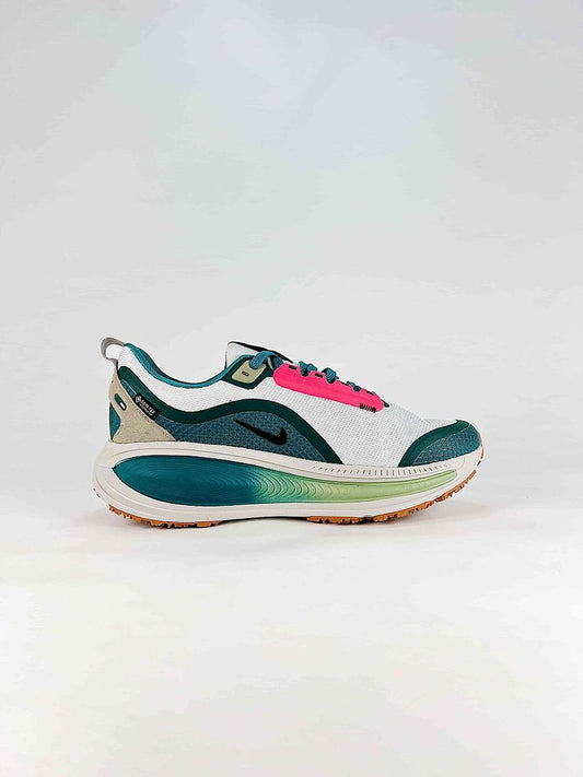 Nike Vomero 18 GTX White Teal Pink ZoomX Running Sneakers