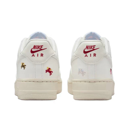 Nike Air Force 1 Chinese Zodiac Edition White Multi-Color Sneakers