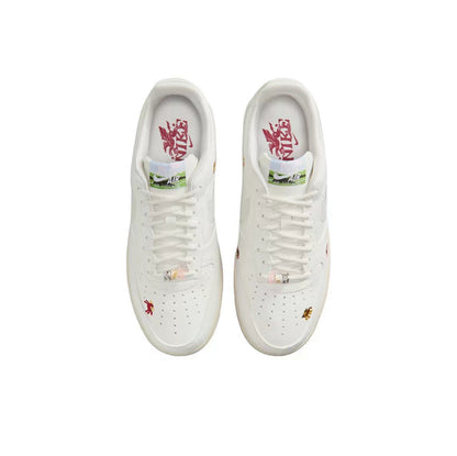 Nike Air Force 1 Chinese Zodiac Edition White Multi-Color Sneakers