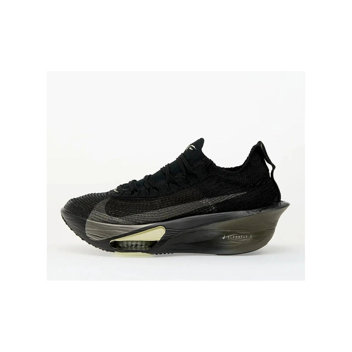 Nike Alphafly 3 Black Olive Aura Running Sneakers [alphafly-visual-scale-v3]