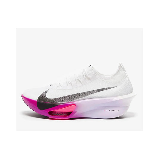 Nike Alphafly 3 White Pink Purple Agate Vivid Grape Running Sneakers [alphafly-square-white-v2]