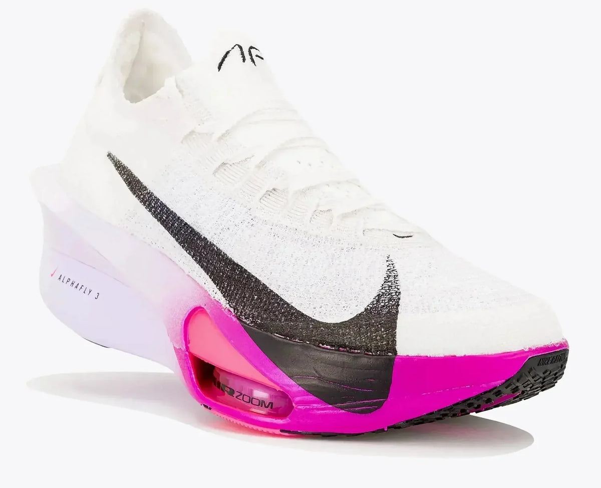 Nike Alphafly 3 White Pink Purple Agate Vivid Grape Running Sneakers