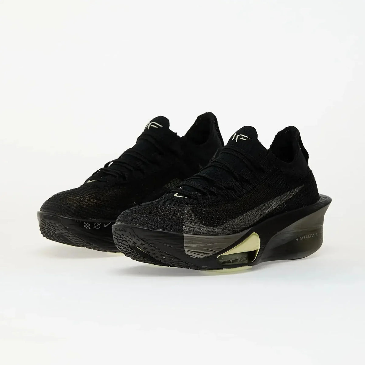Nike Alphafly 3 Black Olive Aura Running Sneakers