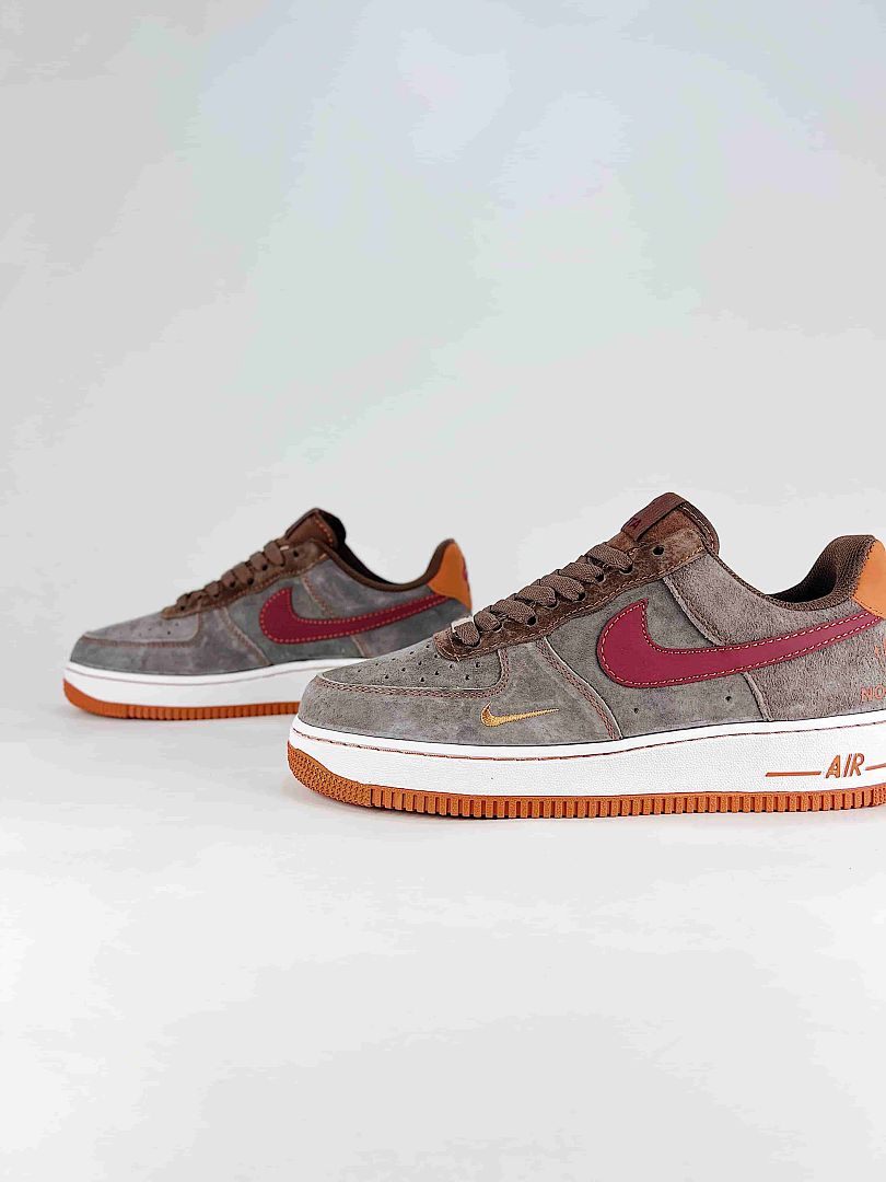 Nike Air Force 1 Low NOCTA Grey Red Sneakers