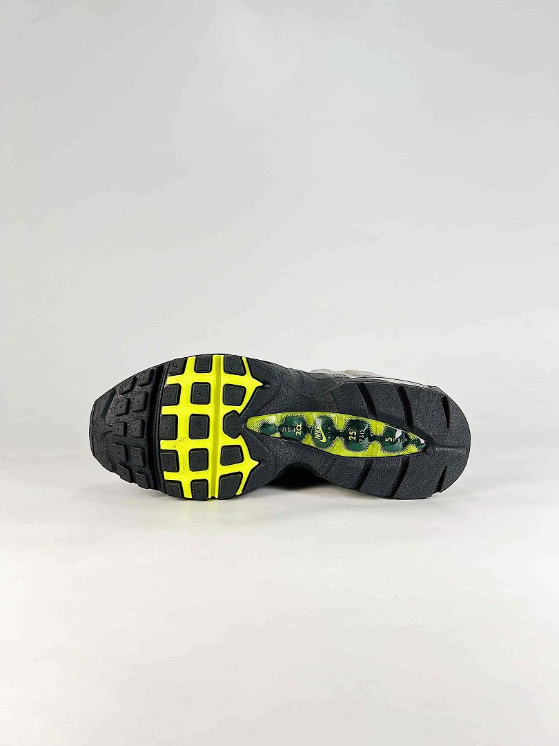 CDG x Nike Air Max 95 Grey Black Volt Sneakers