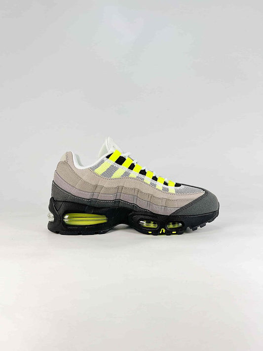 CDG x Nike Air Max 95 Grey Black Volt Sneakers