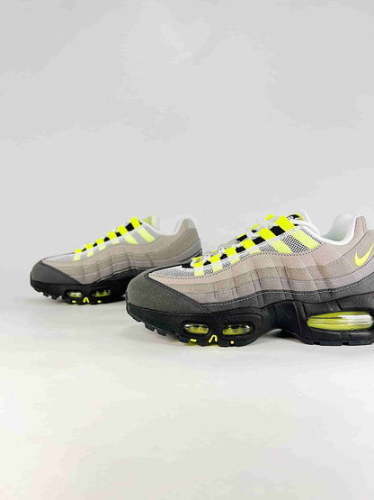 CDG x Nike Air Max 95 Grey Black Volt Sneakers