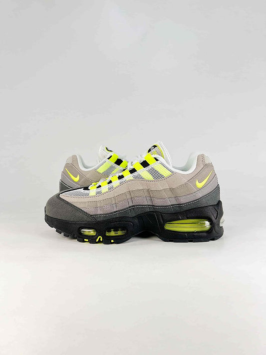 CDG x Nike Air Max 95 Grey Black Volt Sneakers