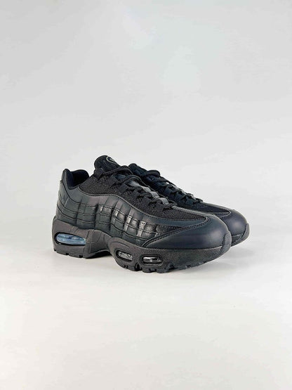CDG x Nike Air Max 95 Triple Black Sneakers