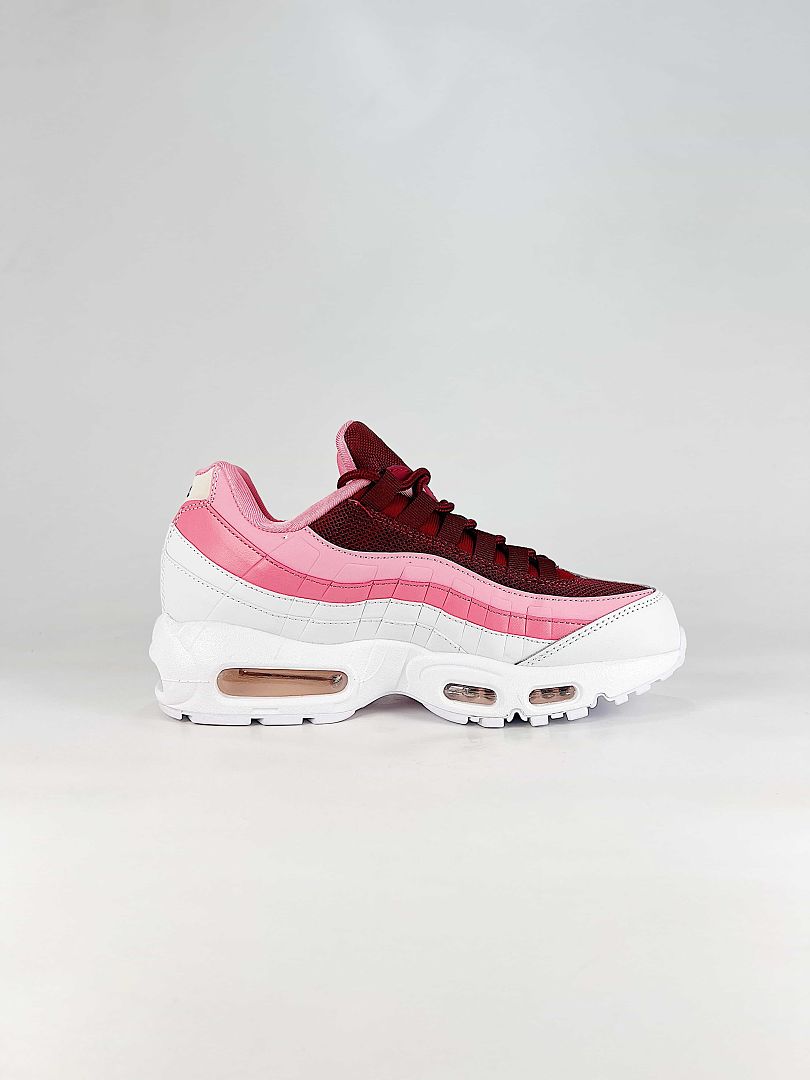 Nike Air Max 95 Pink Foam Burgundy Sneakers