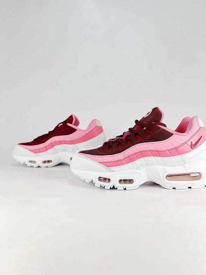Nike Air Max 95 Pink Foam Burgundy Sneakers