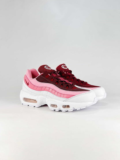 Nike Air Max 95 Pink Foam Burgundy Sneakers