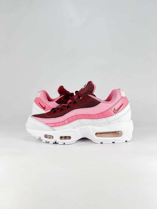 Nike Air Max 95 Pink Foam Burgundy Sneakers