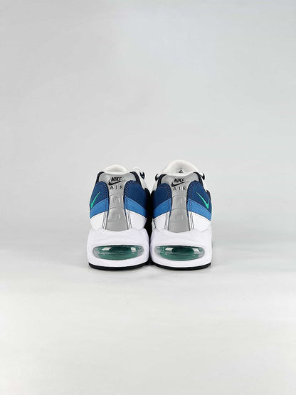 Nike Air Max 95 IH7855-100 White Navy Blue Green Sneakers