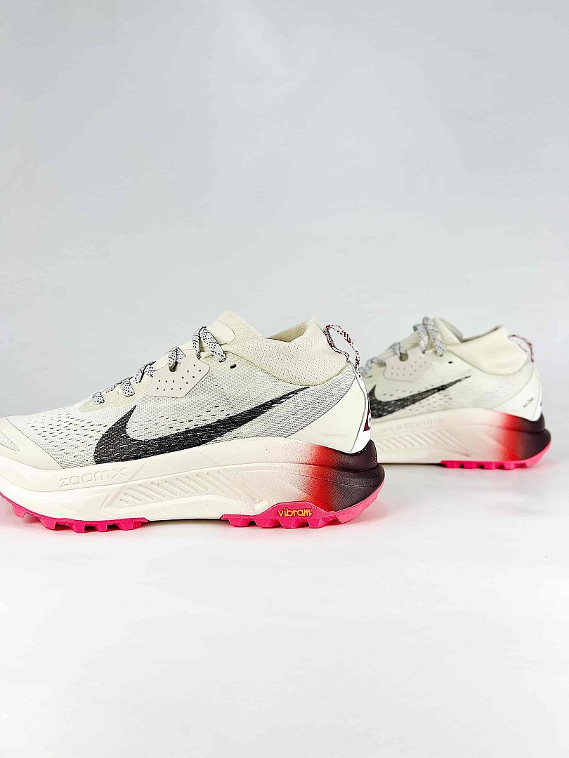Nike ACG Zegama Trail 6 HV8113-103 White Black Red Trail Running Shoes