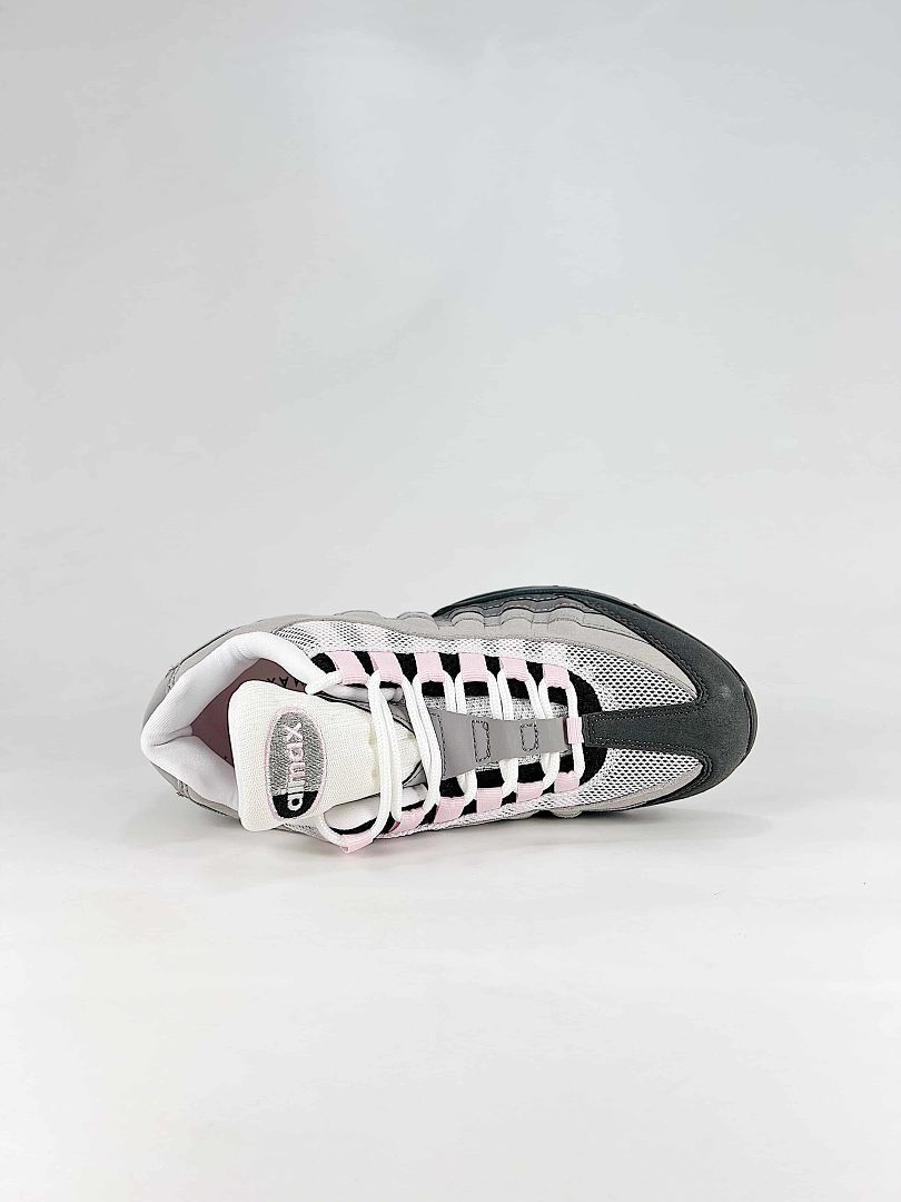 Nike Air Max 95 HJ5996-001 Air Unit Detail Sneakers White Gray Black Pink
