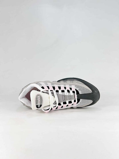 Nike Air Max 95 HJ5996-001 Air Unit Detail Sneakers White Gray Black Pink