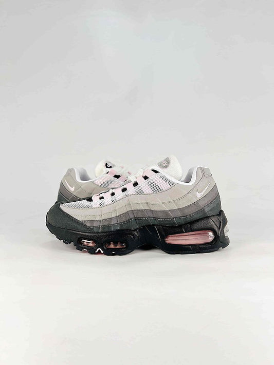 Nike Air Max 95 HJ5996-001 Air Unit Detail Sneakers White Gray Black Pink