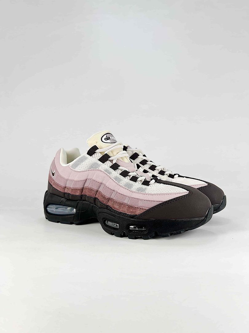 Nike Air Max 95 IQ0277-010 Air Unit Detail Sneakers Pink White Black Blue