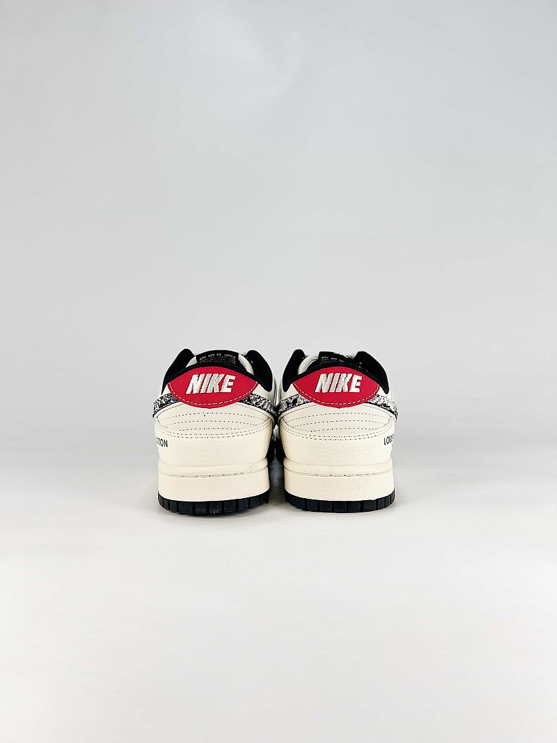 Nike x Louis Vuitton SB Dunk Low White Monogram Sneakers