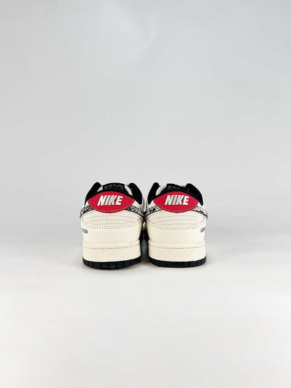 Nike x Louis Vuitton SB Dunk Low White Monogram Sneakers