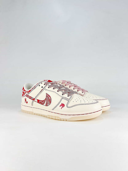 Nike SB Dunk Low JY6988-133 White Low Top Skate Sneakers