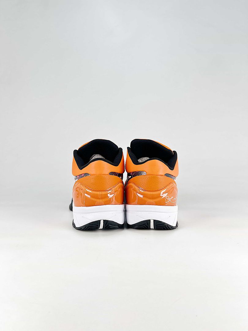 Nike Kobe 4 Protro IH0587-002 Orange Black White Basketball Sneakers