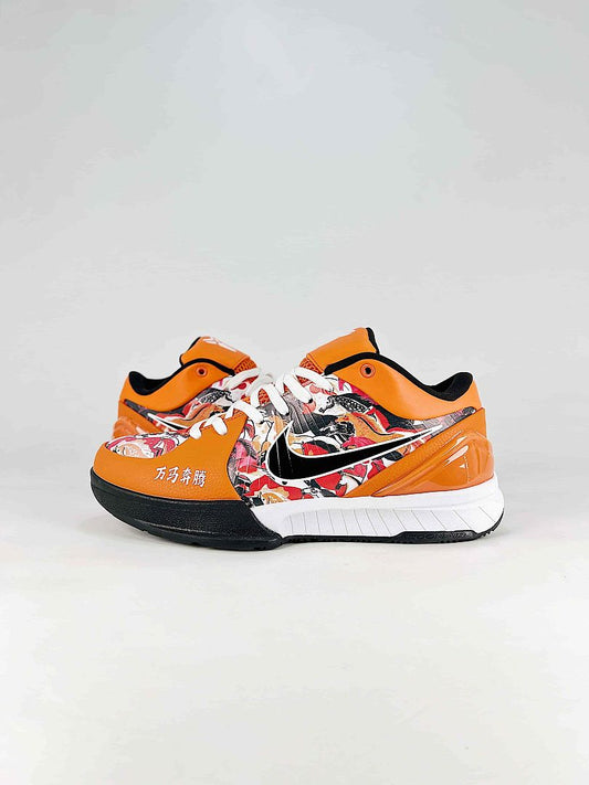 Nike Kobe 4 Protro IH0587-002 Orange Black White Basketball Sneakers