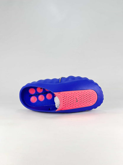 Nike Mind 001 IZ6659-400 Blue Pink Recovery Slides