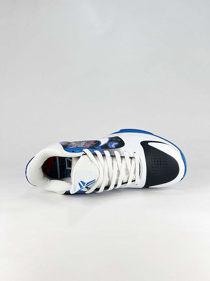 Nike Zoom Kobe 8 Protro CD4991-871 White Black Blue Basketball Sneakers