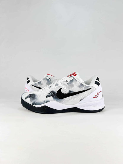 Nike Zoom Kobe 8 Protro HF2793-006 White Black Grey Basketball Sneakers