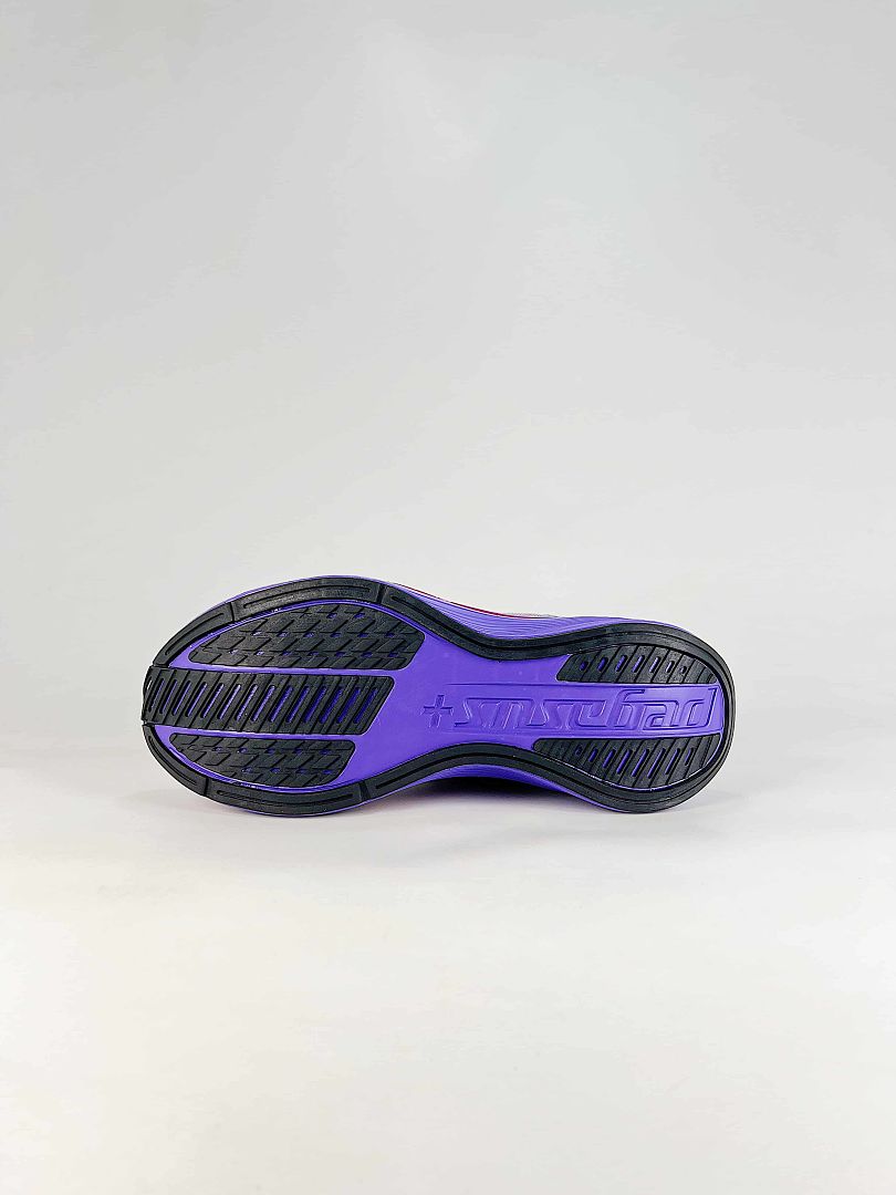 Nike Pegasus Plus Black Purple Pink ZoomX Running Sneakers