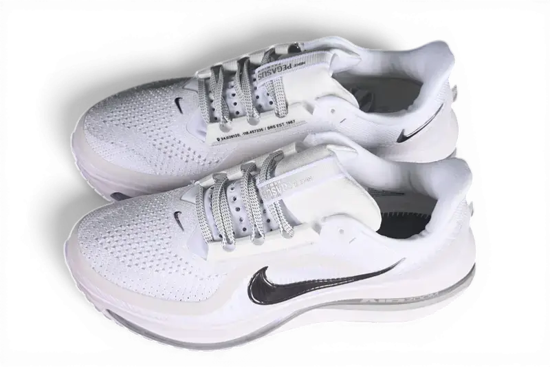 Nike Pegasus Premium White Metallic Silver Running Sneakers