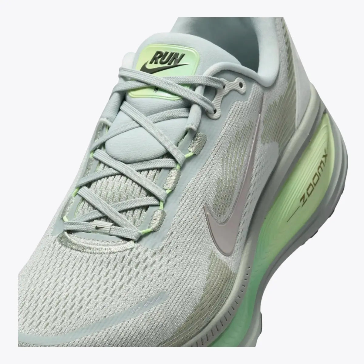 Nike Vomero 18 Light Silver College Grey Barely Volt Running Shoes