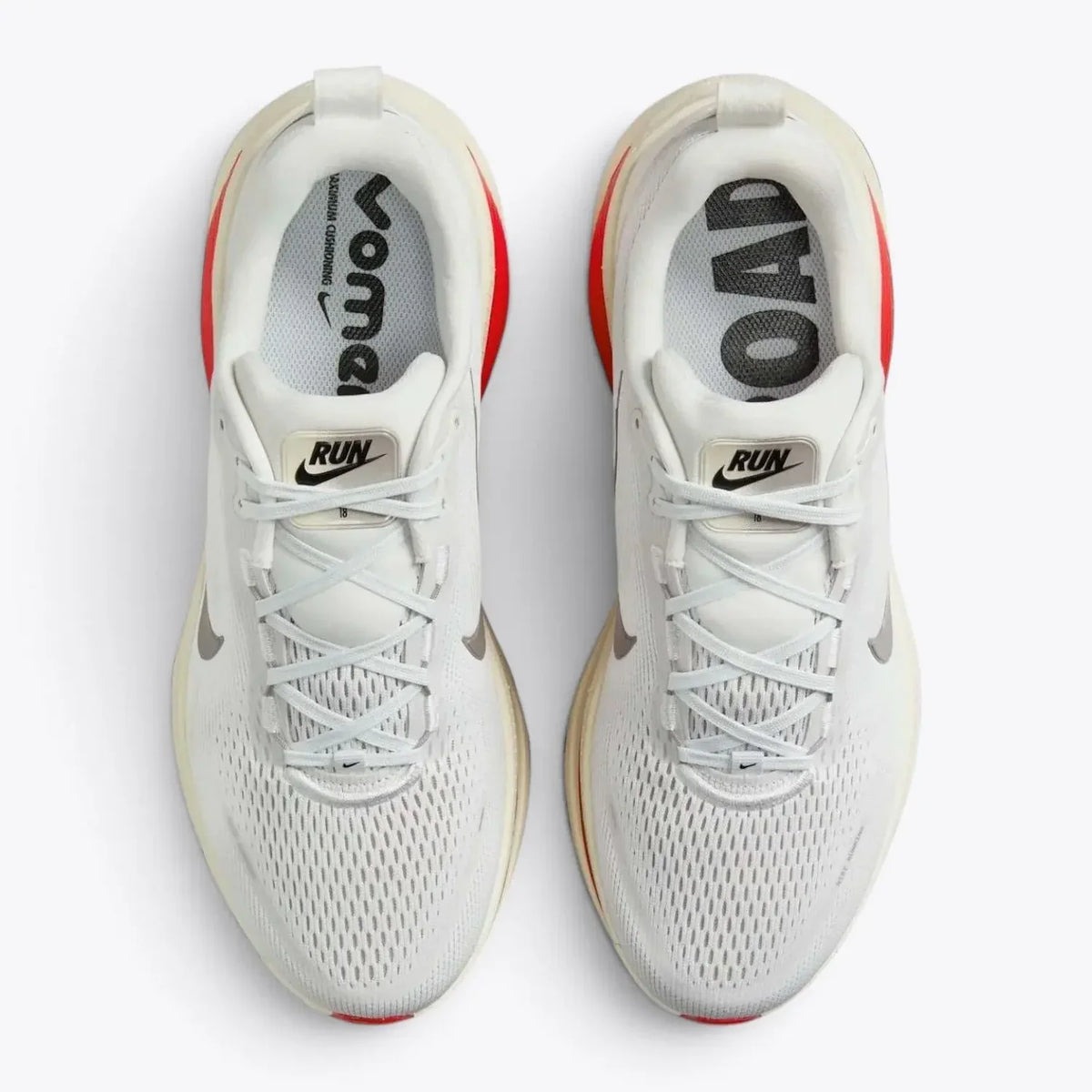 Nike Vomero 18 Platinum Tint Siren Red Running Shoes